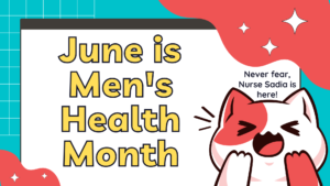 men's health month logo