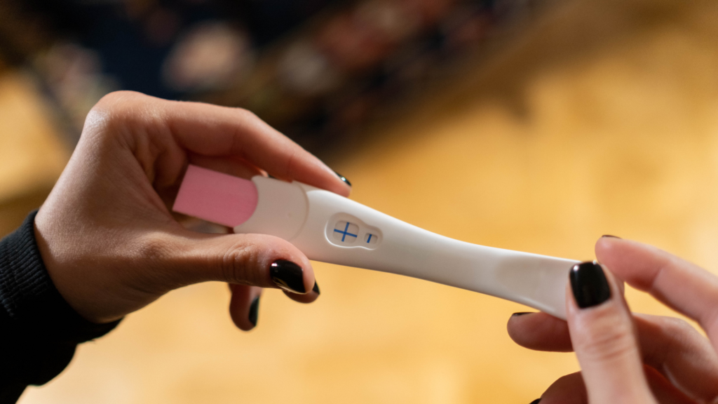 positive pregnancy test and thinking about how to get an abortion